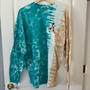 Tie-Dye surfing Mickey Mouse Aulani Spirit Jersey “aloha”